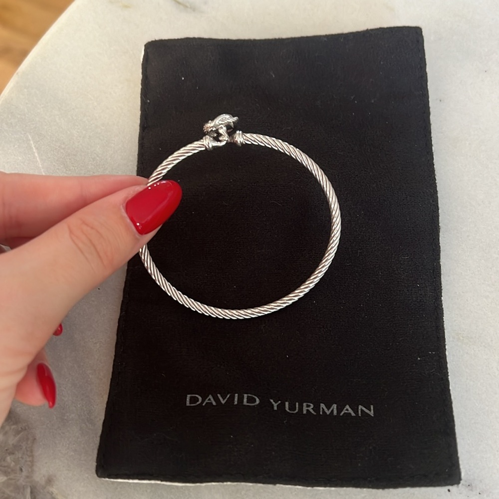 David Yurman Infinity Bracelet in Sterling Silver - Picture 4 of 4